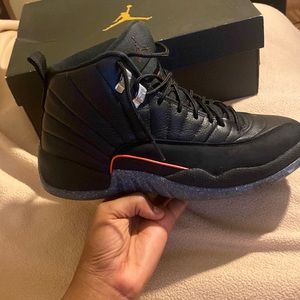 Jordan 12’s worn only once .